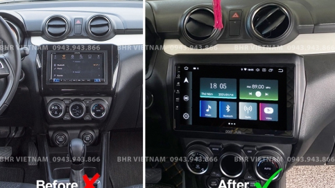 Màn hình DVD Android xe Suzuki Swift 2019 - nay | Kovar T2